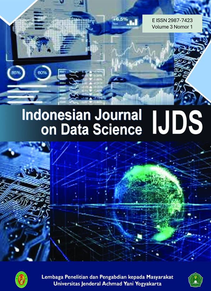 					View Vol. 3 No. 1 (2025): Indonesian Journal On Data Science
				