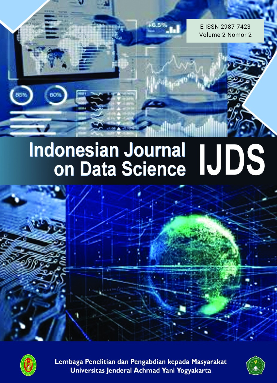 					View Vol. 2 No. 2 (2024): Indonesian Journal On Data Science
				